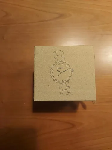 Vista 11 de Zeitholz Relojes de madera para hombre, reloj de madera, regalos, reloj analógico, nueva colección Klitten 1.654 in con movimiento de cuarzo japonés.