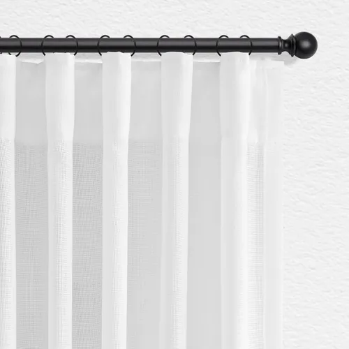 Vista 44 de Jowels Natural Linen Curtains 96 Inches Long 2 Panels for Living Room
