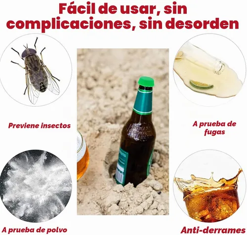 Vista 4 de Tapas para botellas, tapas de botellas de cerveza, de silicona, reutilizables, para refrescos, bebidas, HomeBrew, utensilios de cocina, evitar