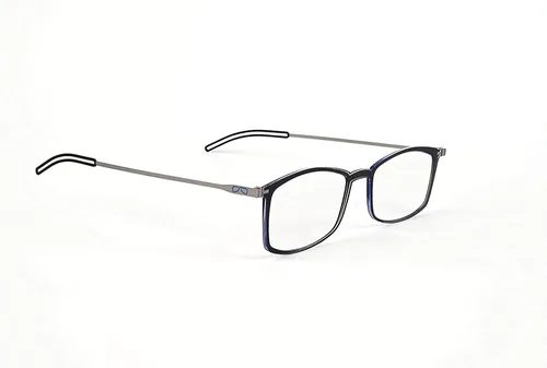 Vista 6 de ThinOptics Frontpage - Gafas de lectura para computadora con bloqueo de luz azul y funda de aluminio Milano