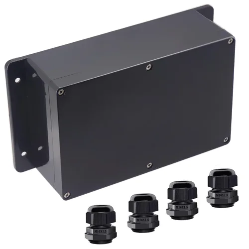 Vista 11 de Caja de conexiones Caja de conexiones IP65 impermeable de plástico ABS para proyectos eléctricos Caja de conexiones de alimentación Cajas