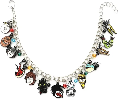 Vista 2 de Pulsera de dragón de metal para mujer, Zinc, 0