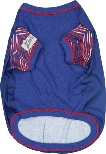 Vista 2 de Zubaz NFL - Camiseta para perros del equipo de la NFL, Buffalo Bills, talla M