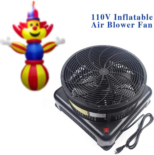 Vista 2 de Soplador inflable para hombre de tubo de 17.7 pulgadas, 110 V 550 W, ventilador de globo inflable, brazo inflable, tubo oscilante, hombre loco que