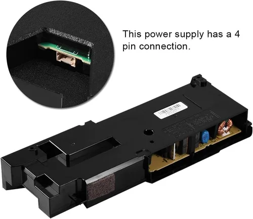 Vista 3 de Byged Fuente de alimentación de repuesto para PS4 CUH-1215A CUH-12XX Serie, ADP-200ER Adaptador de batería de fuente de alimentación compatible