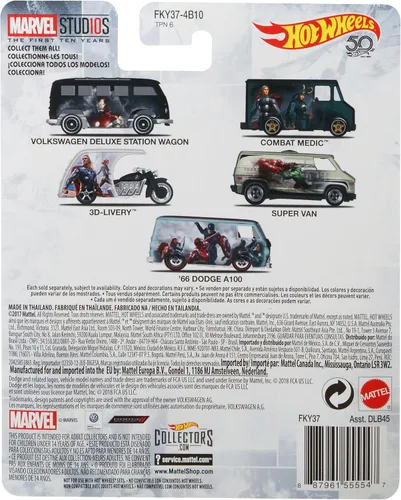 Vista 2 de Hot Wheels Super Van Cultura Pop