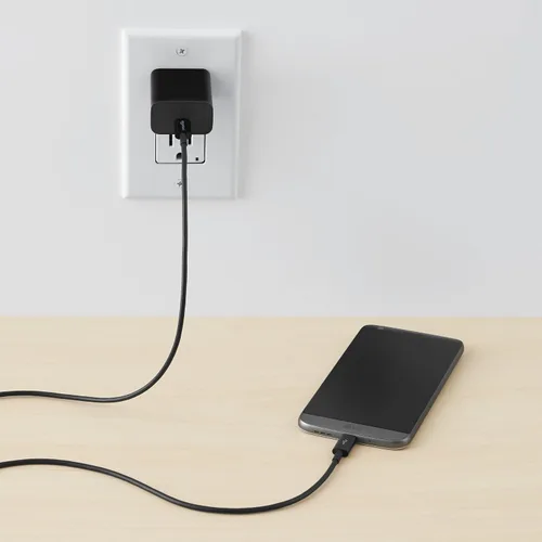 Vista 8 de Amazon Basics - Cable de carga rápida USB-C a USB-C 2.0, velocidad de 480Mbps, certificado USB-IF, para Apple iPhone 16/15, iPad, Samsung Galaxy