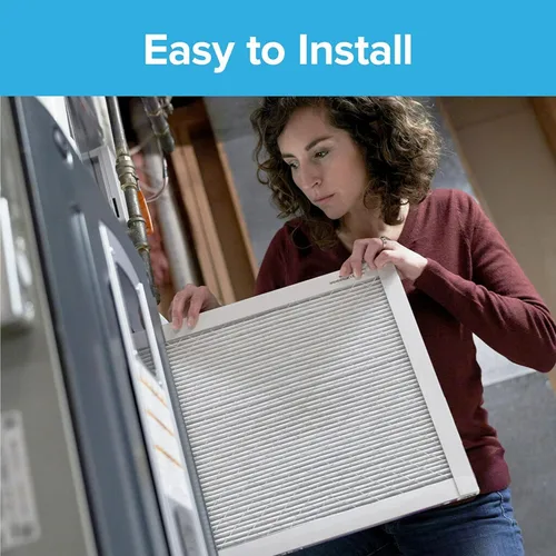 Vista 3 de Filtrete 20x25x1 Filtro de aire, reemplazo de filtro de aire para calefacción y aire acondicionado de 3M MERV 1, paquete de 6