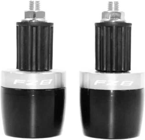 Vista 13 de Moto Handlebar End Plug Motorcycle Universal Handlebar Grips Ends Counterweight Bar Slider End Cap Plug for FA&zer FZ8 FZ 8 7/8