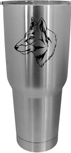 Vista 153 de Cairn Terrier - Vaso grabado con temática de perro, 30 onzas