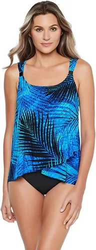 Vista 17 de Miraclesuit Traje de baño para mujer Dazzle con cuello redondo y aros