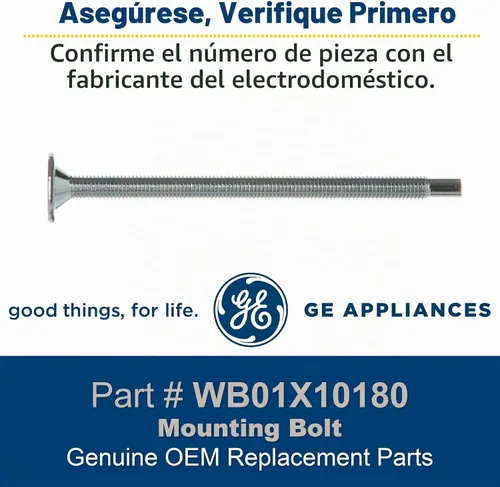 Vista 3 de GE - Perno para microondas WB01X10180