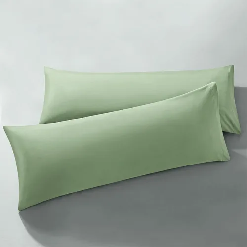 Vista 10 de MILVOWOC - Fundas de almohada de microfibra cepillada, naranja quemado, 20 x 26 pulgadas Juego de 2 piezas, cierre de sobre antideslizante