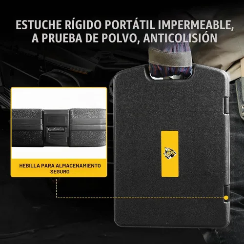 Vista 6 de Báscula de refrigerante 110 libras HVAC Freon Scale Pantalla LCD Ultra-Grande Escala de carga electrónica de refrigerante de alta precisión
