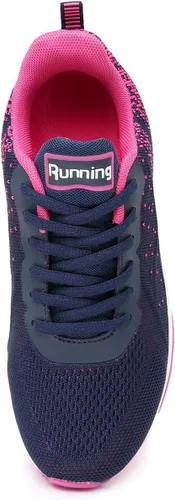 Vista 4 de GANNOU Air Athletic - Tenis para mujer de moda, para el gimnasio, deportes, correr, trotar, tenis y acondicionamiento físico, tallas 5.5 a 11 de EE.