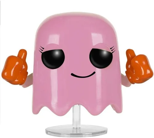 Vista 2 de Funko POP Games: Pac-Man - Figura de acción Pinky