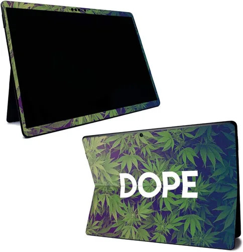 Vista 6 de MightySkins Skin para Microsoft Surface Pro X - Anytime Fan Cubierta protectora de vinilo duradera y única Fácil de aplicar, quitar y cambiar