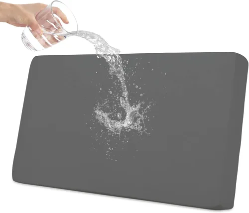 Vista 108 de Easy-Going Funda de cojín 100% impermeable para asiento de sofá, funda de cojín elástica de muebles, para niños, mascotas, cojín de sofá biplaza