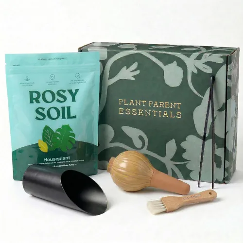 Vista 11 de Rosy Soil Plant Food, fertilizante orgánico para plantas de interior, 4 cuartos de galón Microbially Active Organic Indoor Plant Food, with