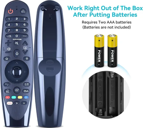 Vista 7 de ZWP AN-MR19BA AKB75635303 - Mando a distancia de repuesto para LG LED Smart TV