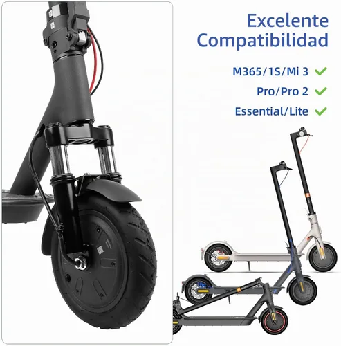 Vista 5 de Ulip Kit de suspensión delantera - Amortiguador con soporte ajustable, accesorios para guardabarros M365 Pro Pro2 1S MI3 Essential Lite.