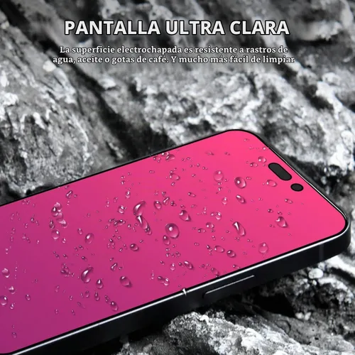 Vista 7 de EGKimBa Protector de pantalla de privacidad para iPhone 16, vidrio templado de color degradado, sin burbujas, fácil instalación, eliminación