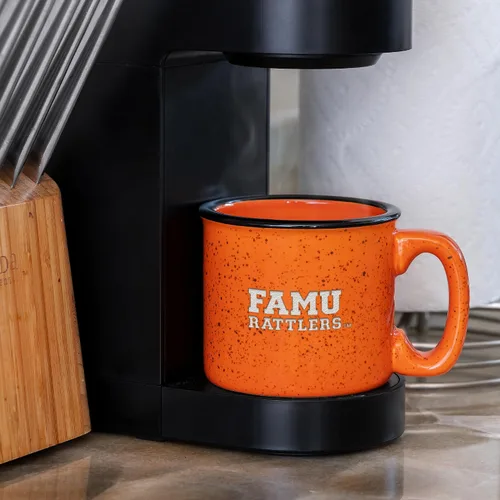 Vista 4 de Rico Industries NCAA Speckle 12oz Laser Engraved Campfire Mug