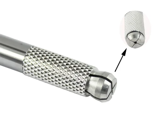 Vista 5 de Xiaoyu 3 En 1 Cristal Multifunción Manual Tatuaje Maquillaje Permanente Ceja Pluma Microblading Pen - Azul