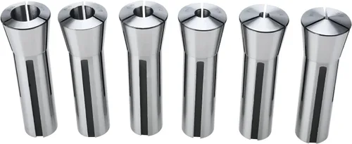 Vista 2 de Juego de 6 pinzas Precsion R8 de 1/8" - 3/4" Kit de soporte para portabrocas Precision ground to close tolerance,Made of highest grade