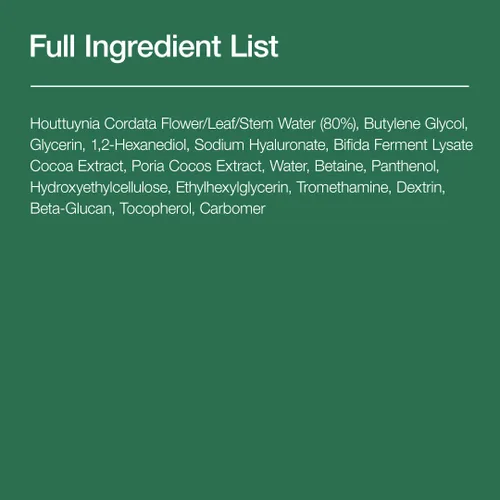 Vista 6 de Anua Heartleaf 80 Ampolleta Calmante, Suero Facial de Hidratación para Piel de Vidrio, Pantenol, Ácido Hialurónico, Fórmula Suave, No Grasa, Esencia
