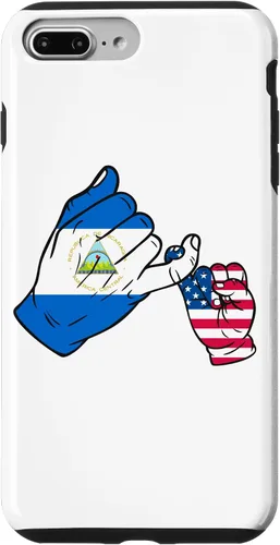 Vista 19 de iPhone 15 Parent and child Nicaragua USA family Case