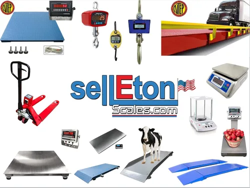 Vista 7 de SellEton SL-720-414B - Kit de pesaje de celdas de carga de haz de cizalla (sobre grande), NTEP/Legal para el comercio