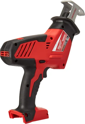 Vista 2 de Milwaukee 2625-20 M18 Hackzall sierra de sable de uso con una sola mano inalámbrica de 18 voltios (solo la herramienta, sin batería)
