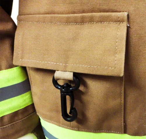 Vista 7 de Aeromax Jr. Traje de bombero búnker, beige (tan), tamaño 46
