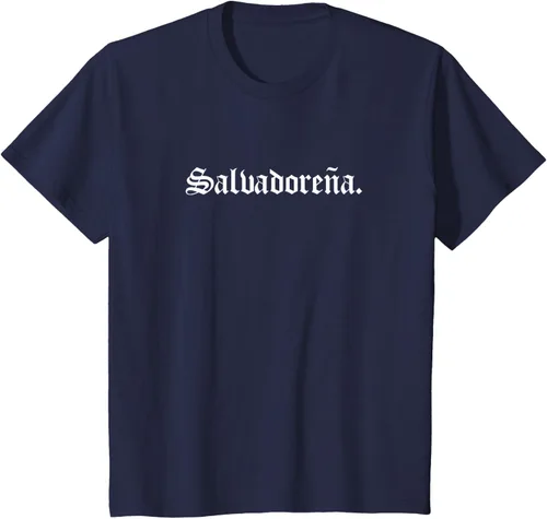 Vista 49 de Camiseta Salvadoreña Mujer, Negro