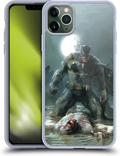 Vista 436 de Head Case Designs Funda de gel suave con licencia oficial de Batman DC Comics Hush Catwoman icónica de cómic, compatible con Apple iPhone 11 Pro Max