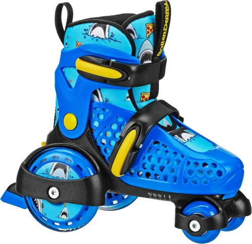 Vista 8 de Patines Fun Roll para Principiantes de Roller Derby, Talla Ajustable, Patines para Niños, Niños Pequeños, Niños y Niñas