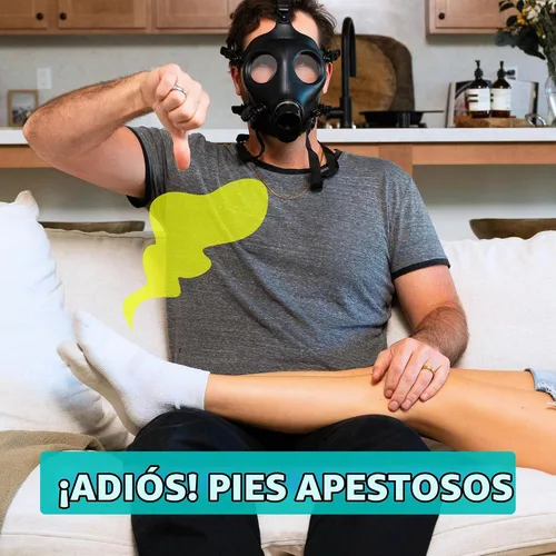 Vista 3 de SweatBlock Loción antitranspirante para pies, eliminador de olores de pies