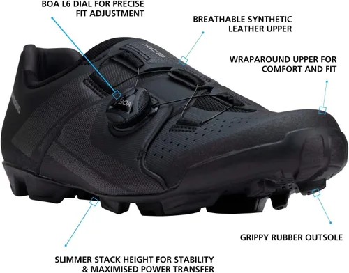 Vista 2 de SHIMANO SH-XC300 High Value XC Mountain Bike Shoe