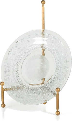 Vista 8 de Decorativo Placa De Trípode y el arte Soporte caballete acabado en negro – 11 pulgadas de altura