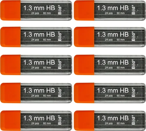 Vista 19 de Bild Premium 1250 recargas de mina de 0.3 mm HB para lápiz mecánico (HB Mega, 0.3 mm)