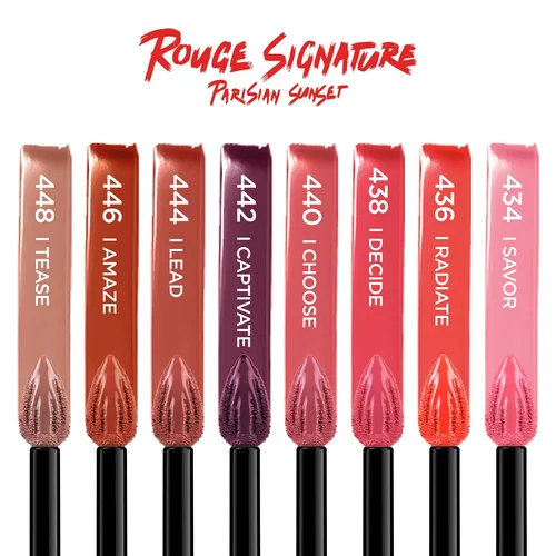 Vista 3 de L'Oréal Paris Makeup Rouge Signature Parisian Sunset Collection, I Amaze