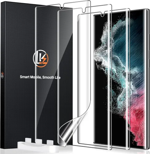 Vista 12 de LK 3 Pack for Samsung Galaxy Z Flip 8/ Flip 7 Screen Protector Not Glass Support Fingerprint Unlock Bubble Free, with Easy Installation Tool, 3D