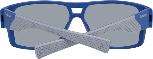 Vista 2 de Gafas de sol Timberland TB 9204 91D Azul Mate Frente Y Templos Con Caucho Gris
