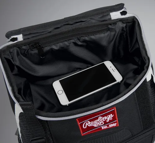 Vista 9 de Rawlings R500 Backpack Equipment Bag Baseball Softball Multiple Styles