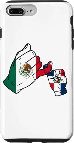 Vista 9 de iPhone 15 Parent and child Mexico and Dominican Republic family Case