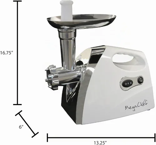 Vista 6 de MegaChef Picadora de carne automática potente de 1200 vatios para uso doméstico