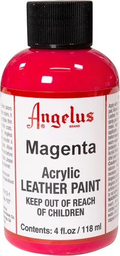 Vista 64 de Angelus Pintura acrílica para cuero, 1 onza líquida (paquete de 1), color rojo otoño