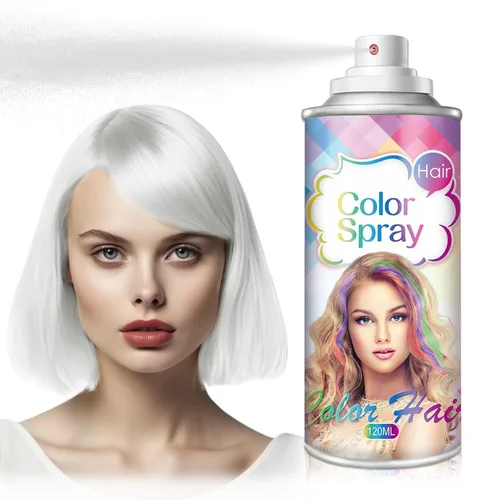 Vista 11 de AIUEO Spray para el cabello rojo Temporal Tinte para el cabello Tinte para rojo (Fired Red)