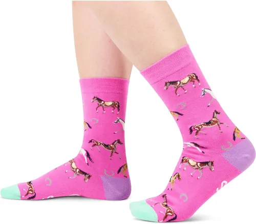 Vista 3 de HAPPYPOP Animal Lover Gifts for Women Girls Funny Frog Octopus Socks Teens, Dolphin Turtle Gifts